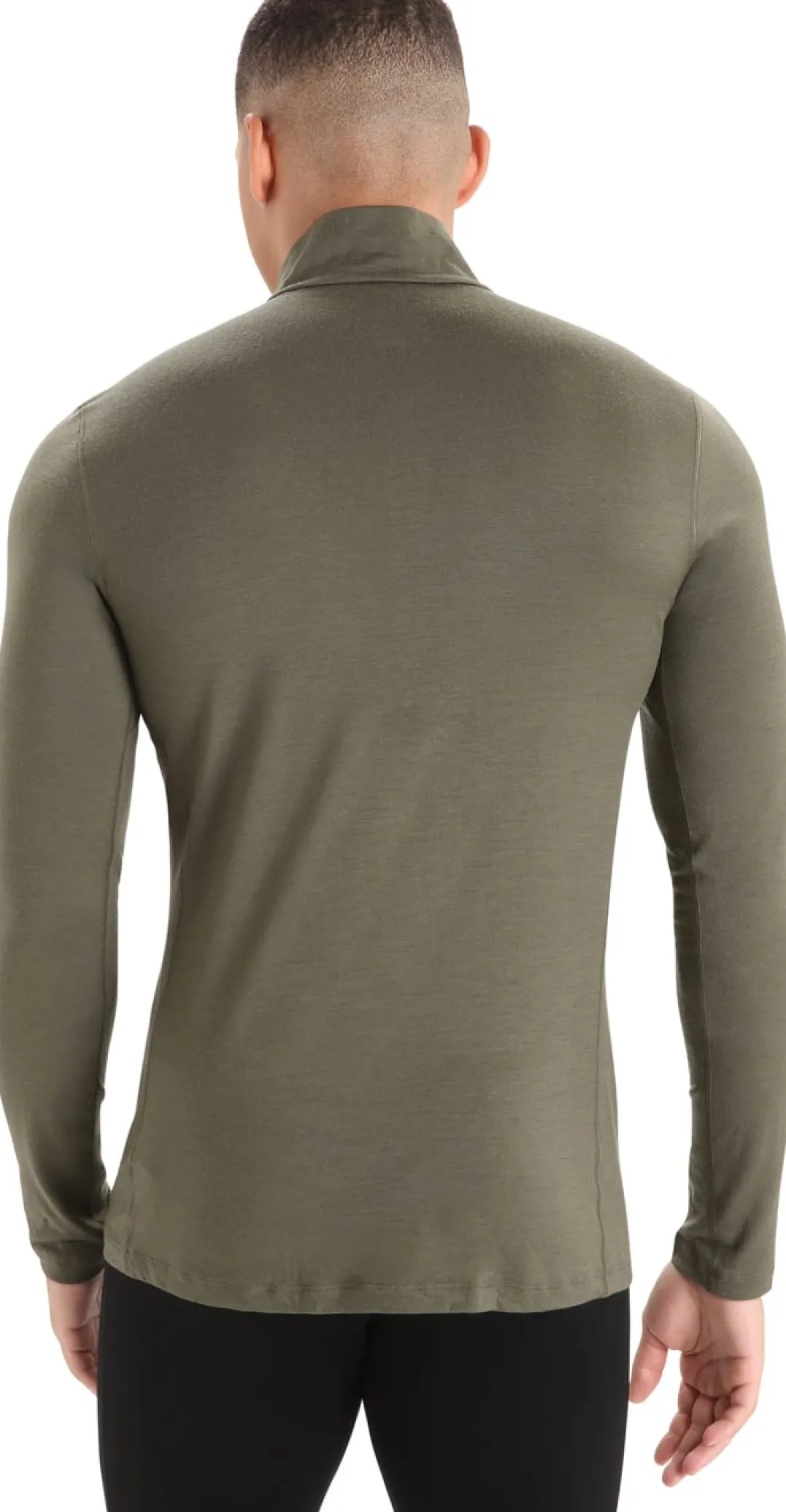 Icebreaker Men's 200 Oasis Longsleeve Half Zip Loden