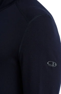 Icebreaker Men's 260 Tech Longsleeve Half Zip Midnight Navy