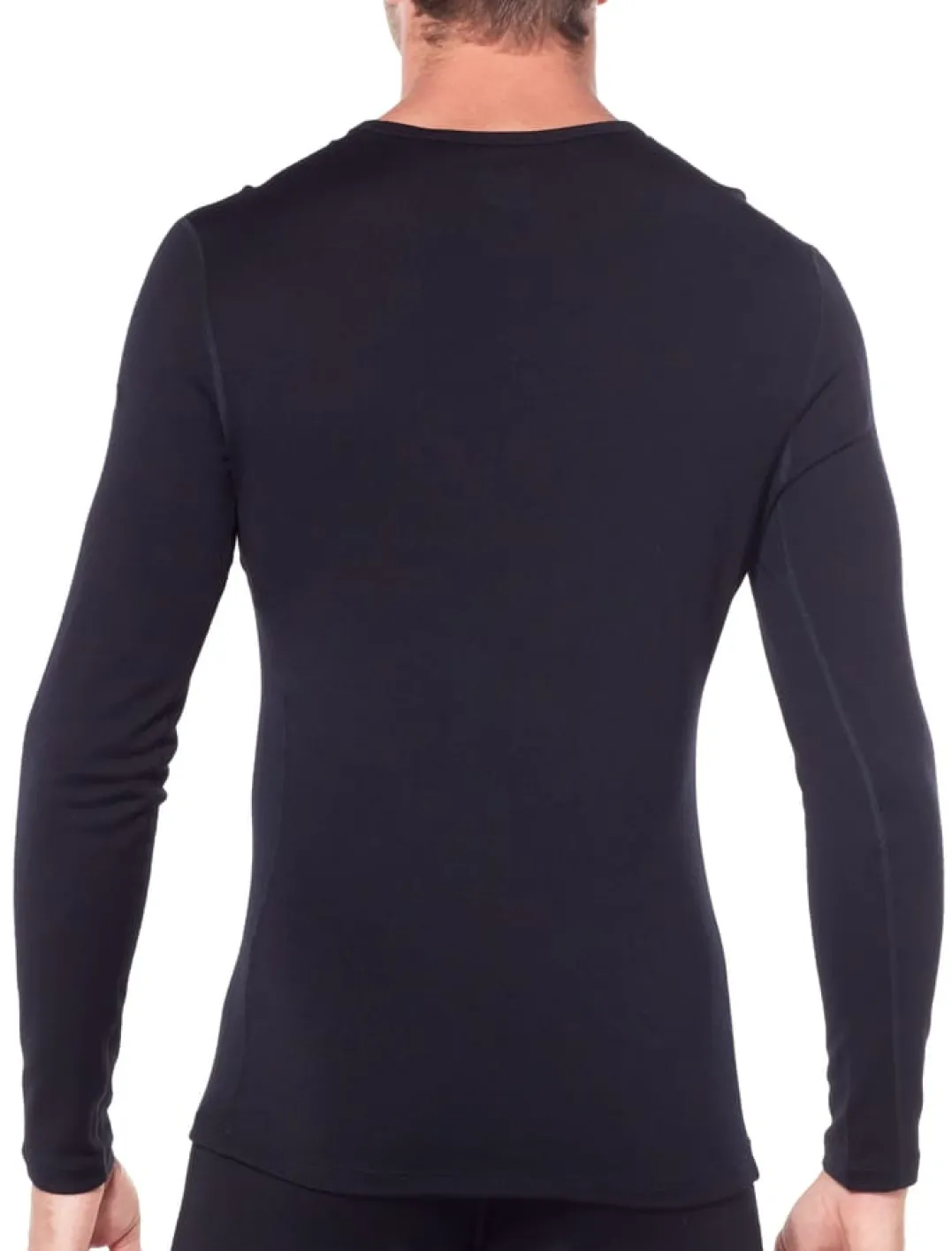 Icebreaker Mens 260 Tech LS Crewe Black