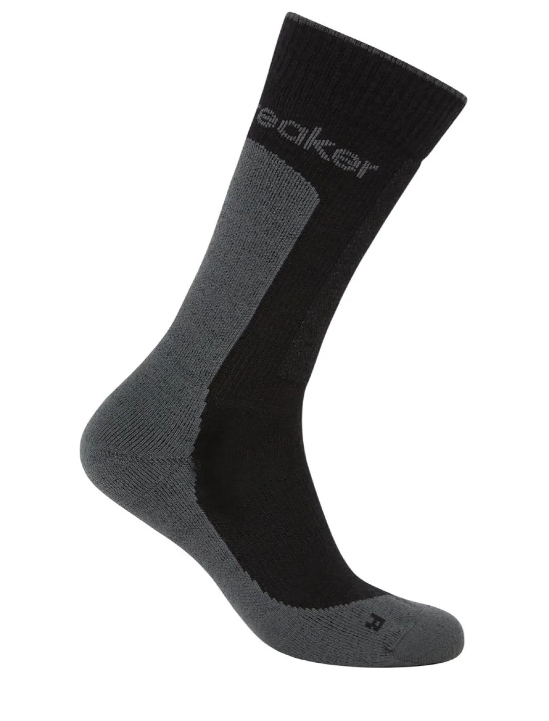 Icebreaker M Mer Hike+ Medium Crew Black/obsidian