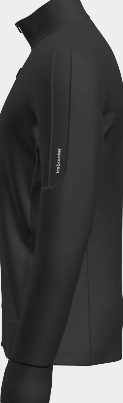 Icebreaker M Mer 260 Quantum Iv Ls Zip Black