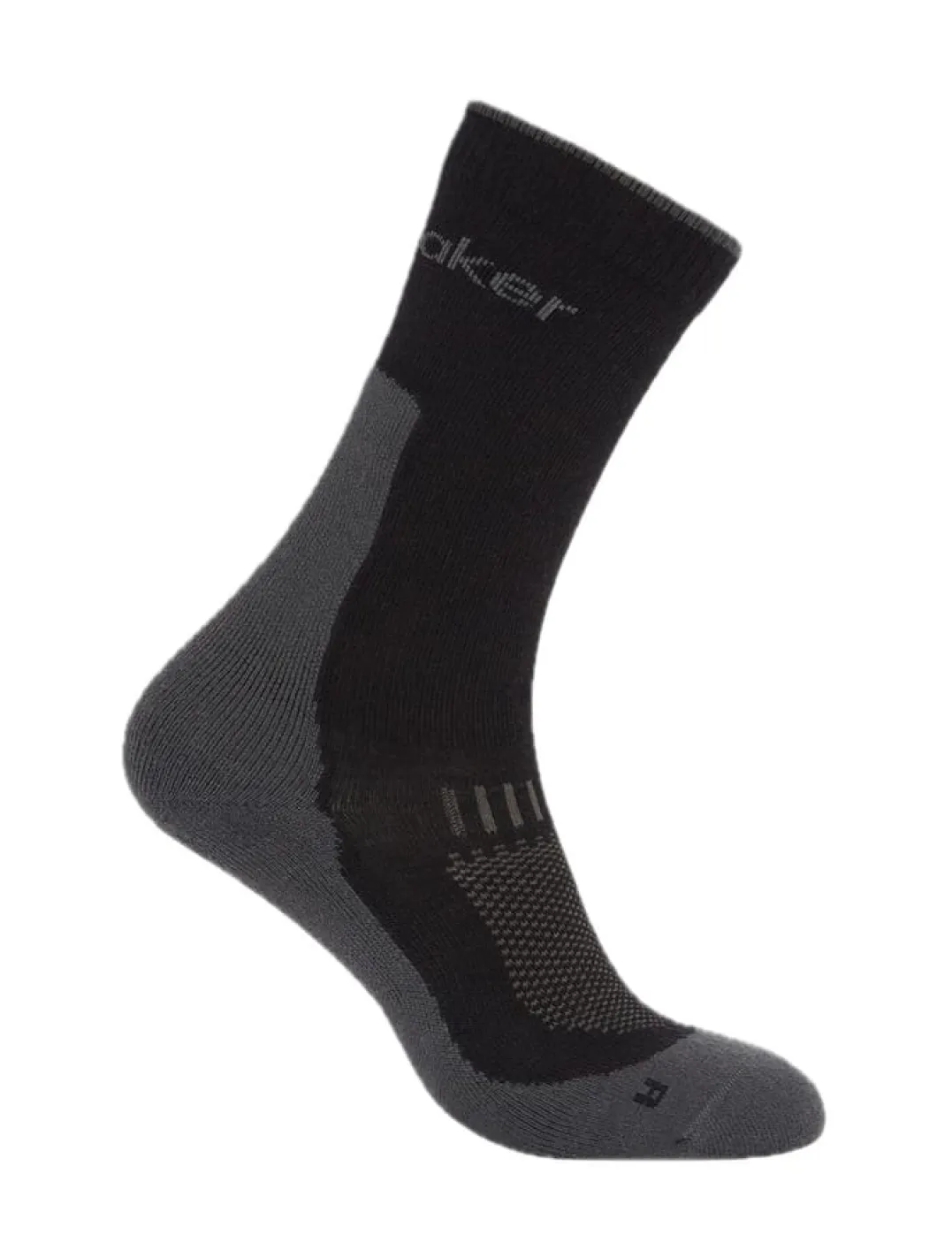 Icebreaker W Mer Hike+ Light Crew Obsidian/black