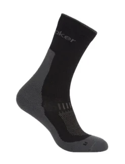 Icebreaker W Mer Hike+ Light Crew Obsidian/black
