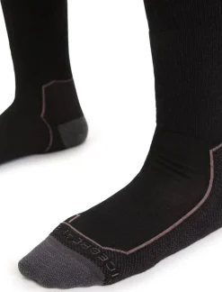 Icebreaker W Mer Hike+ Medium Crew Obsidian/black