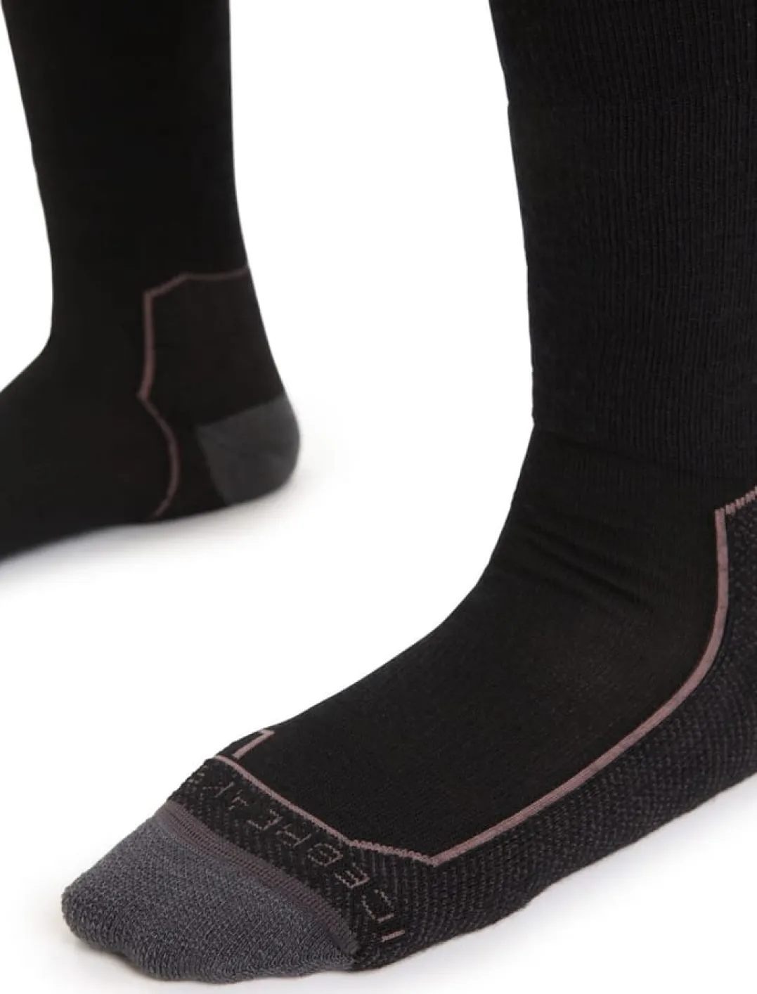 Icebreaker W Mer Hike+ Medium Crew Obsidian/black