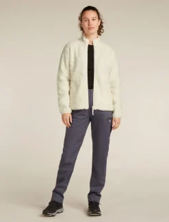 Icebreaker W Mer 800 Realfleece High Pile Ls Z Undyed