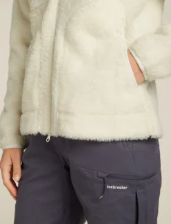 Icebreaker W Mer 800 Realfleece High Pile Ls Z Undyed