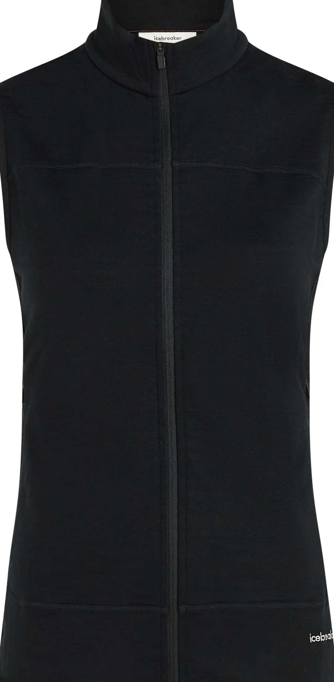 Icebreaker Women Merino Blend 300 Realfleece™ Descender Vest Black