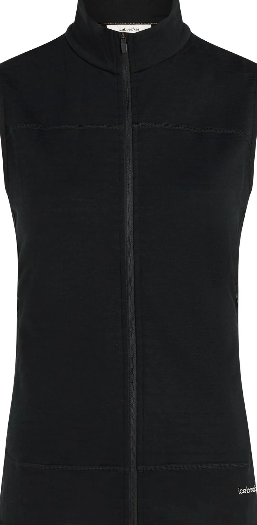Icebreaker Women Merino Blend 300 Realfleece™ Descender Vest Black