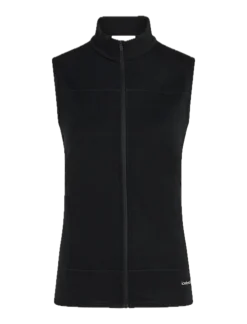 Icebreaker Women Merino Blend 300 Realfleece™ Descender Vest Black