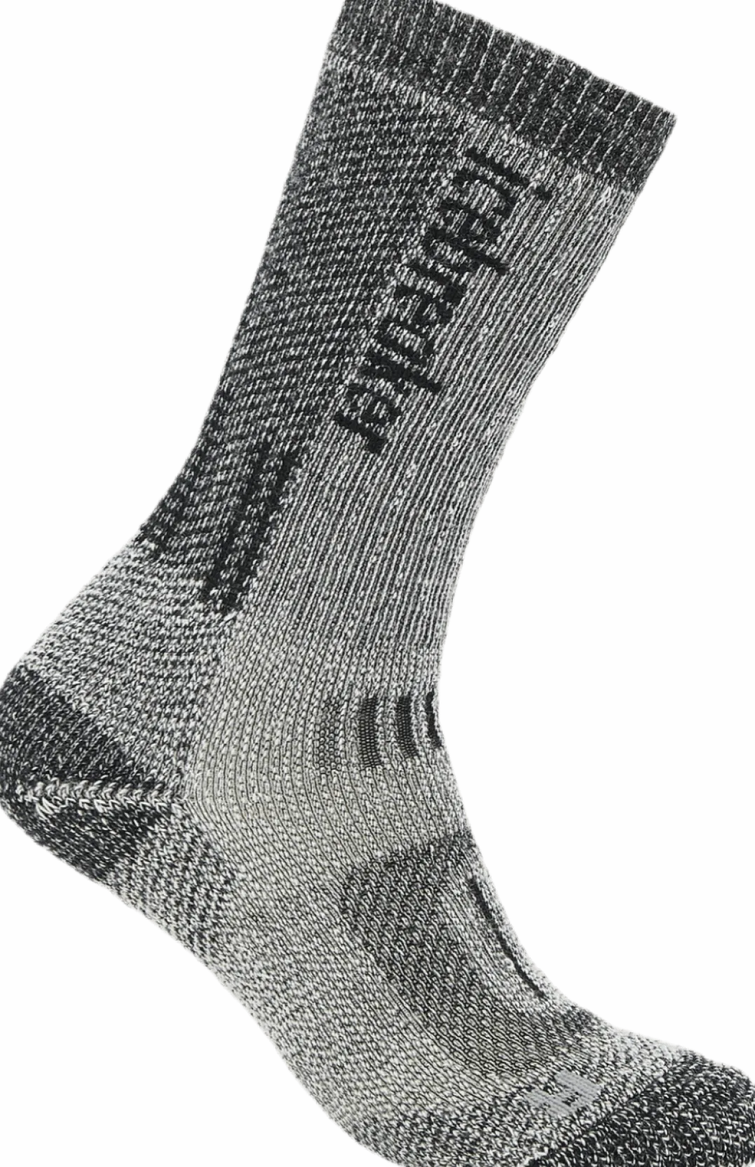 Icebreaker Women Merino Hike+ Mountaineer Mid Calf Jet Hthr/black