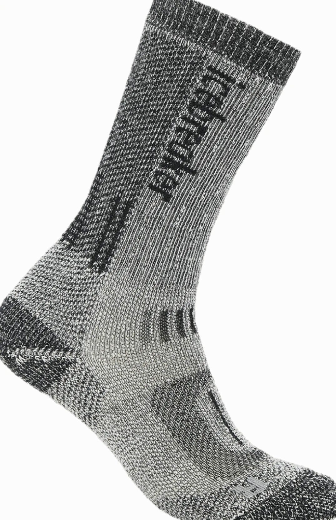 Icebreaker Women Merino Hike+ Mountaineer Mid Calf Jet Hthr/black