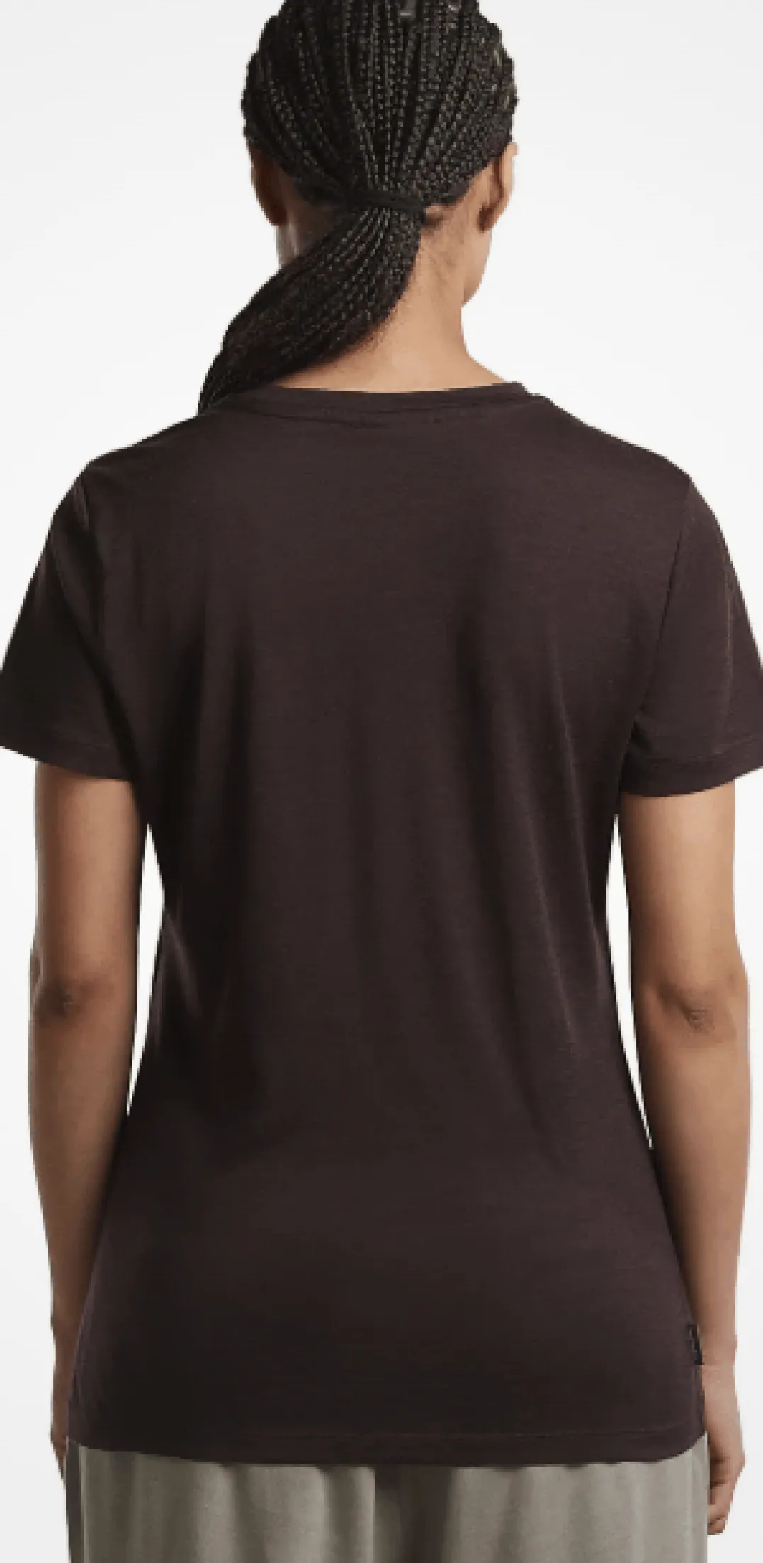 Icebreaker Women Merino 150 Tech Lite S/S Tee Peaceful Pass Bittersweet