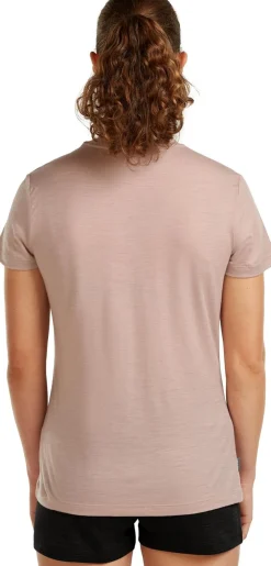 Icebreaker Women Merino 150 Tech Lite III SS Tee Pink Quartz