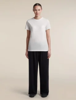 Icebreaker Women Merino 150 Tech Lite III SS Tee Ecru Hthr