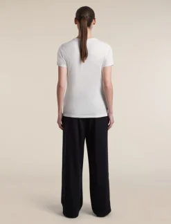 Icebreaker Women Merino 150 Tech Lite III SS Tee Ecru Hthr