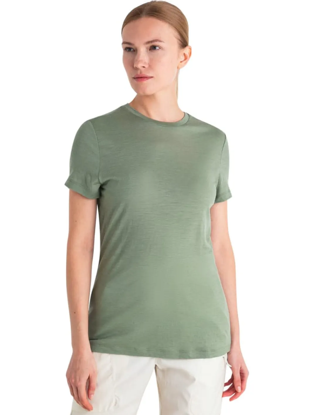 Icebreaker Women Merino 150 Tech Lite III SS Tee Lichen