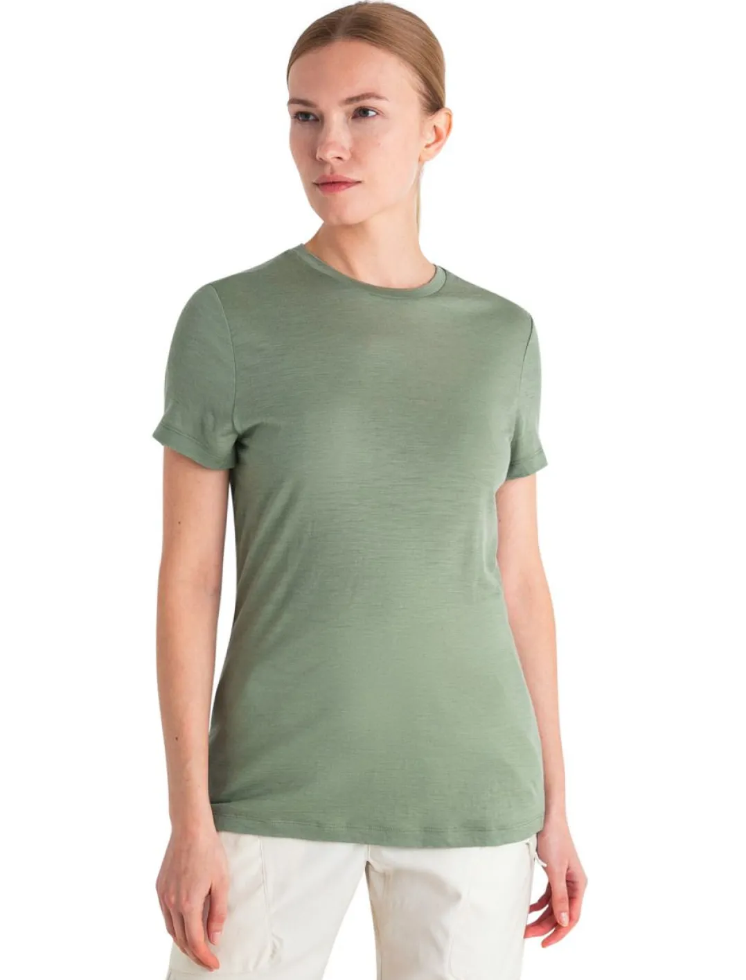 Icebreaker Women Merino 150 Tech Lite III SS Tee Lichen
