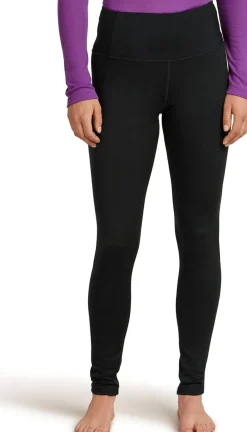 Icebreaker Women's Merino 200 Oasis High Rise Leggings Black
