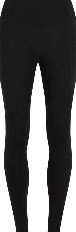 Icebreaker Women's Merino 200 Oasis High Rise Leggings Black