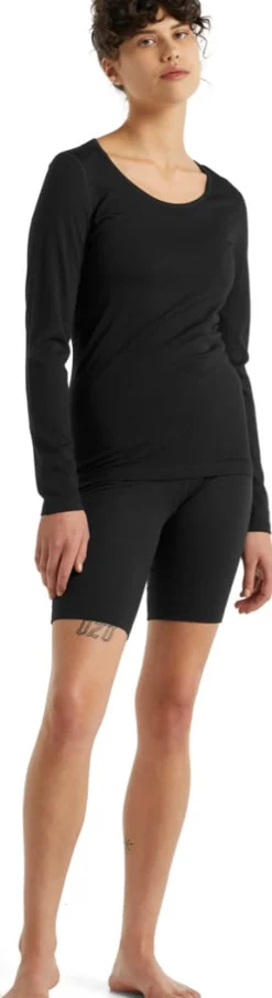 Icebreaker Women's Merino 200 Oasis Thermal Shorts Black