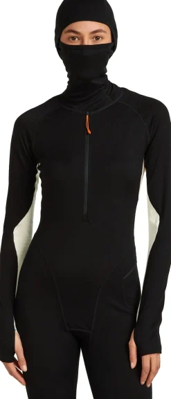Icebreaker Women's Merino 200 Oasis+ Suit Black/undyed/cb