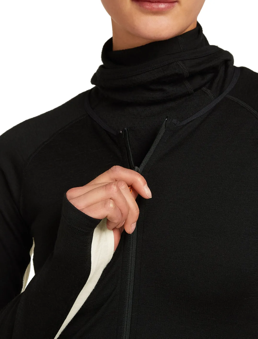 Icebreaker Women's Merino 200 Oasis+ Suit Black/undyed/cb