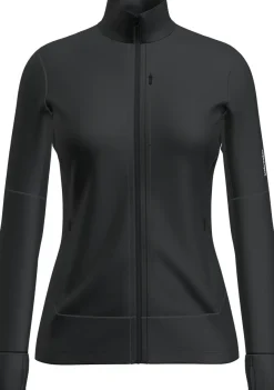 Icebreaker Women's Merino 260 Quantum Iv Longlseeve Zip Black