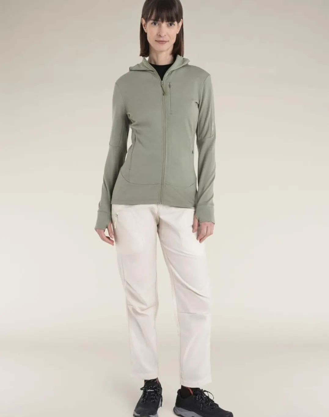 Icebreaker Women's Merino 260 Quantum Iv Longsleeve Zip Hoodie