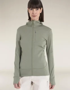 Icebreaker Women's Merino 260 Quantum Iv Longsleeve Zip Hoodie
