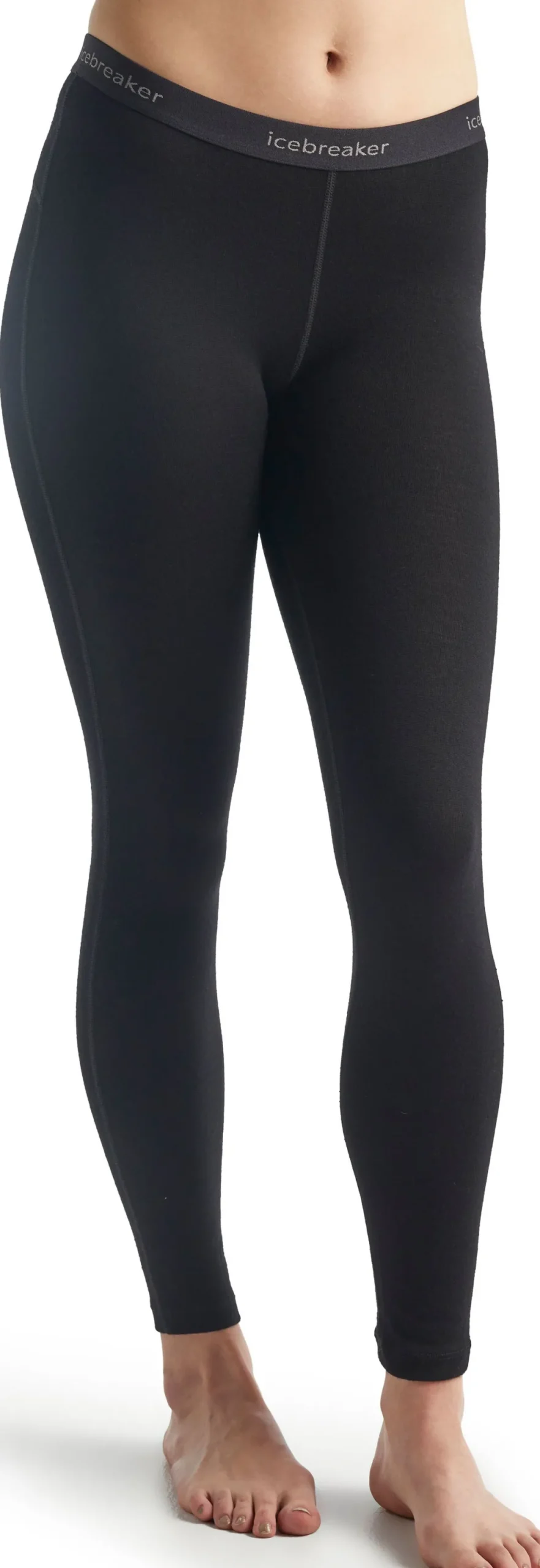 Icebreaker Women's Merino 260 Tech Thermal Leggings Black