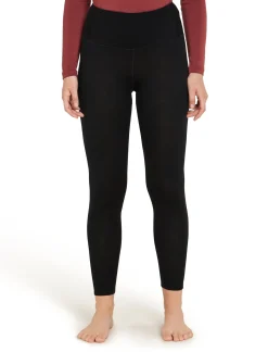 Icebreaker Women's Merino 260 Tech High Rise Leggings Black