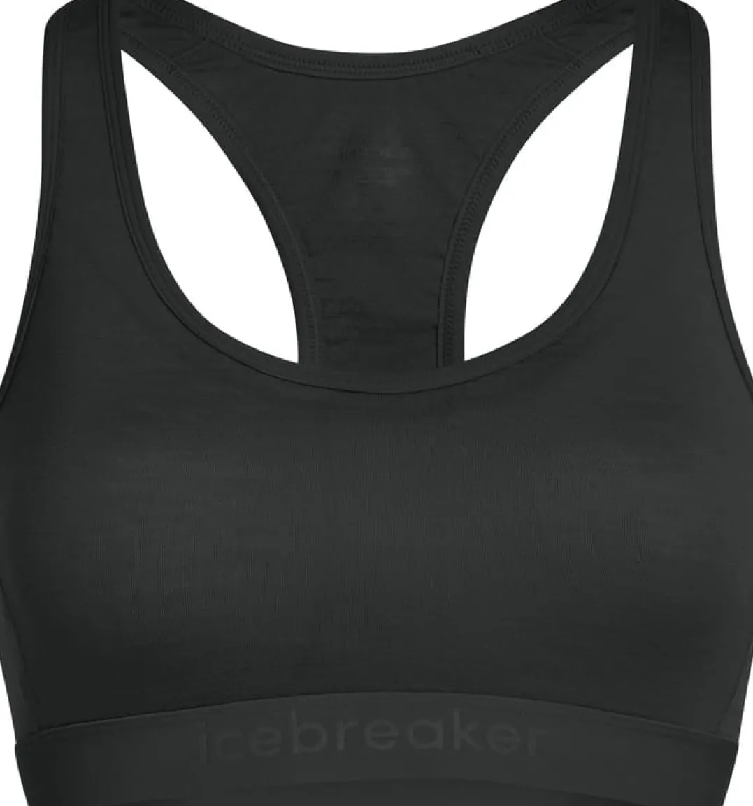 Icebreaker Women's Merino 125 Zoneknit Racerback Bra Black