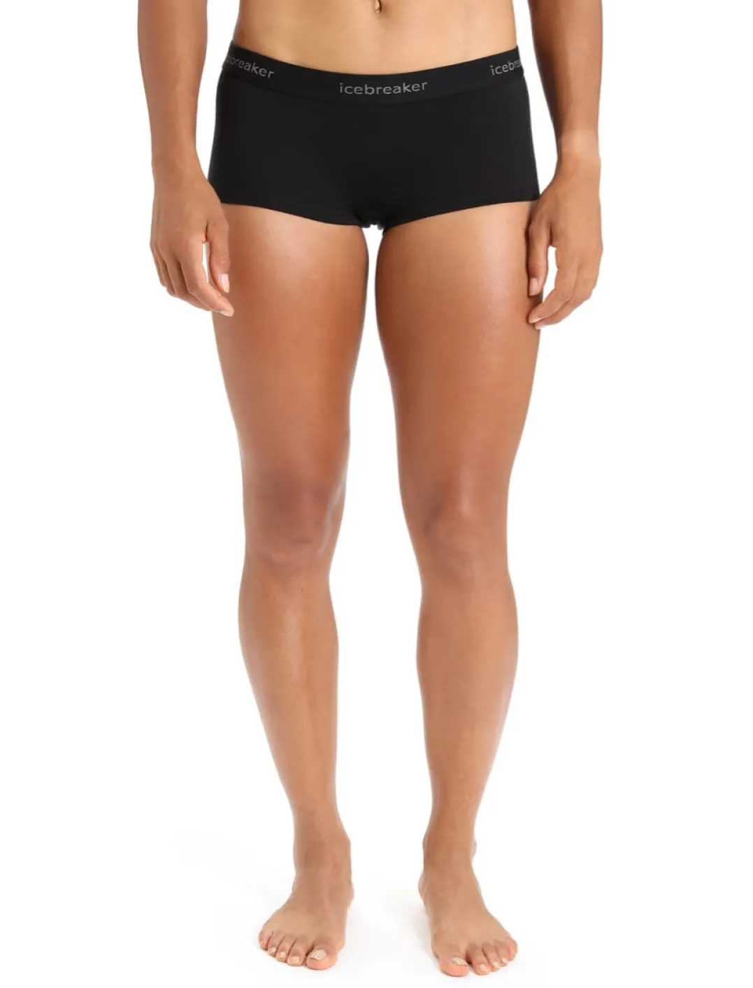 Icebreaker Women's 200 Oasis Boy Shorts Black