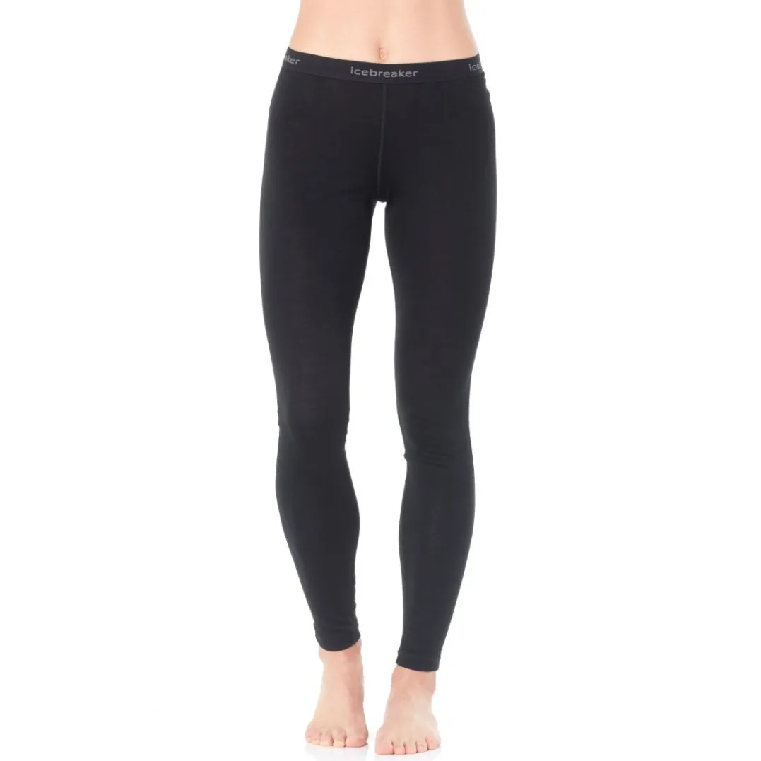 Icebreaker Women's 200 Oasis Leggings Black