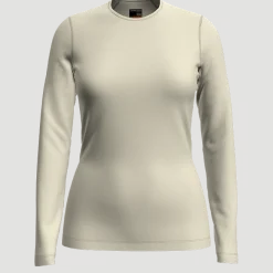 Icebreaker Women's 200 Oasis Long Sleeve Crewe Undyed