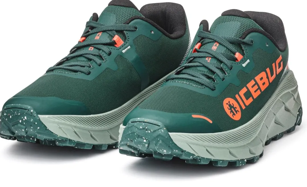 Icebug Men's Arcus 2 RB9X Gore-Tex Seamoss/coral