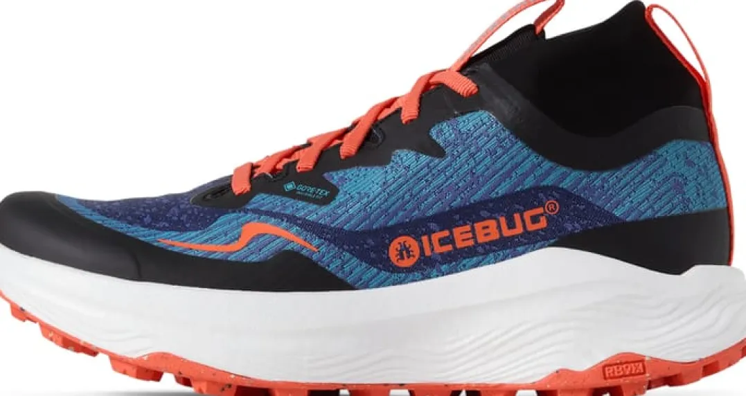 Icebug Men's Järv Gaiter RB9X GORE-TEX Iceblue/Orange