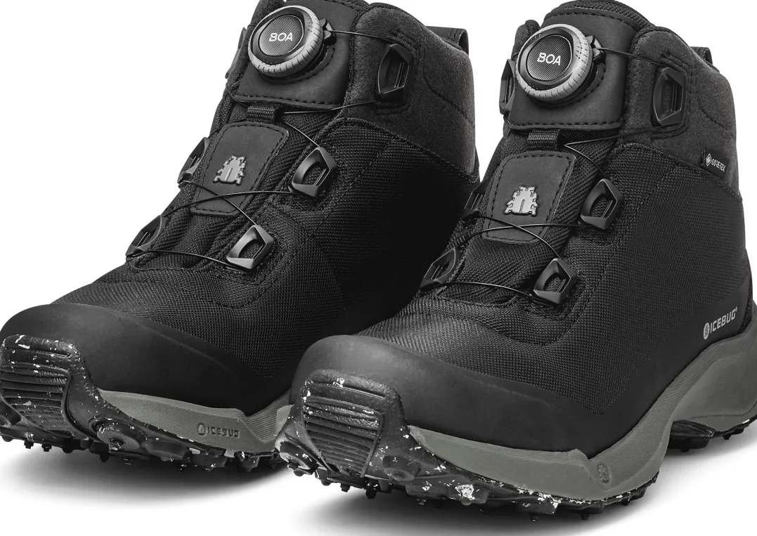Icebug Men's Stavre BUGrip GORE-TEX Black/Granite