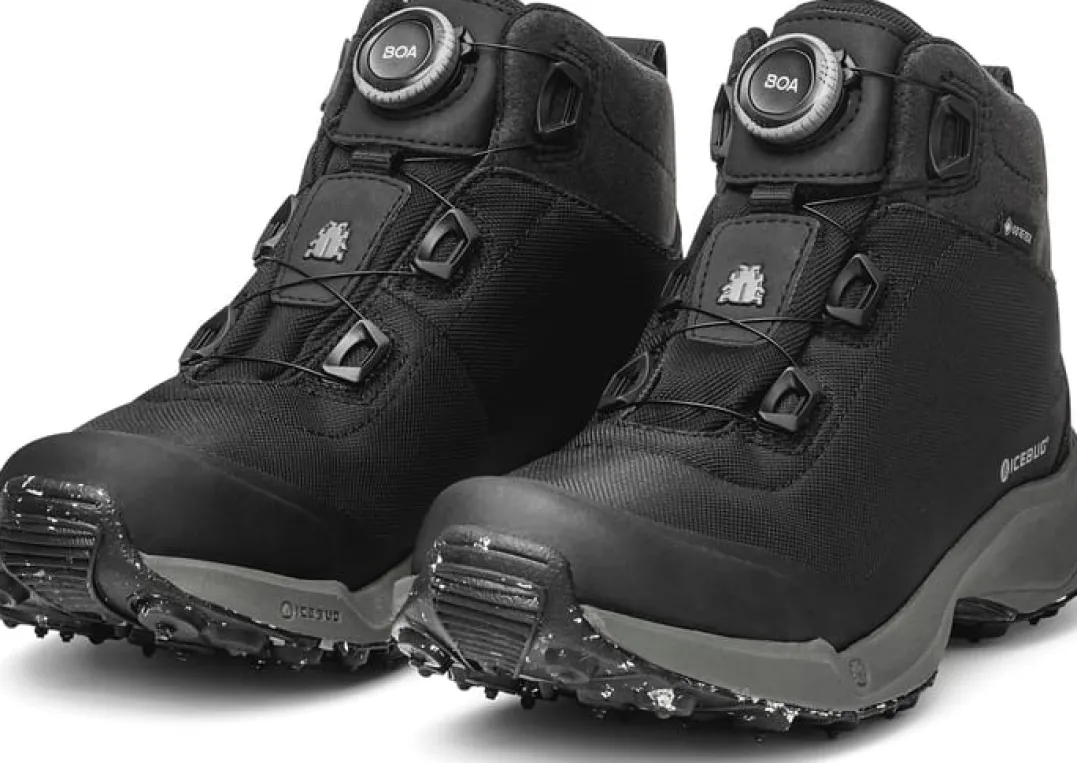Icebug Men's Stavre BUGrip GORE-TEX Black/Granite