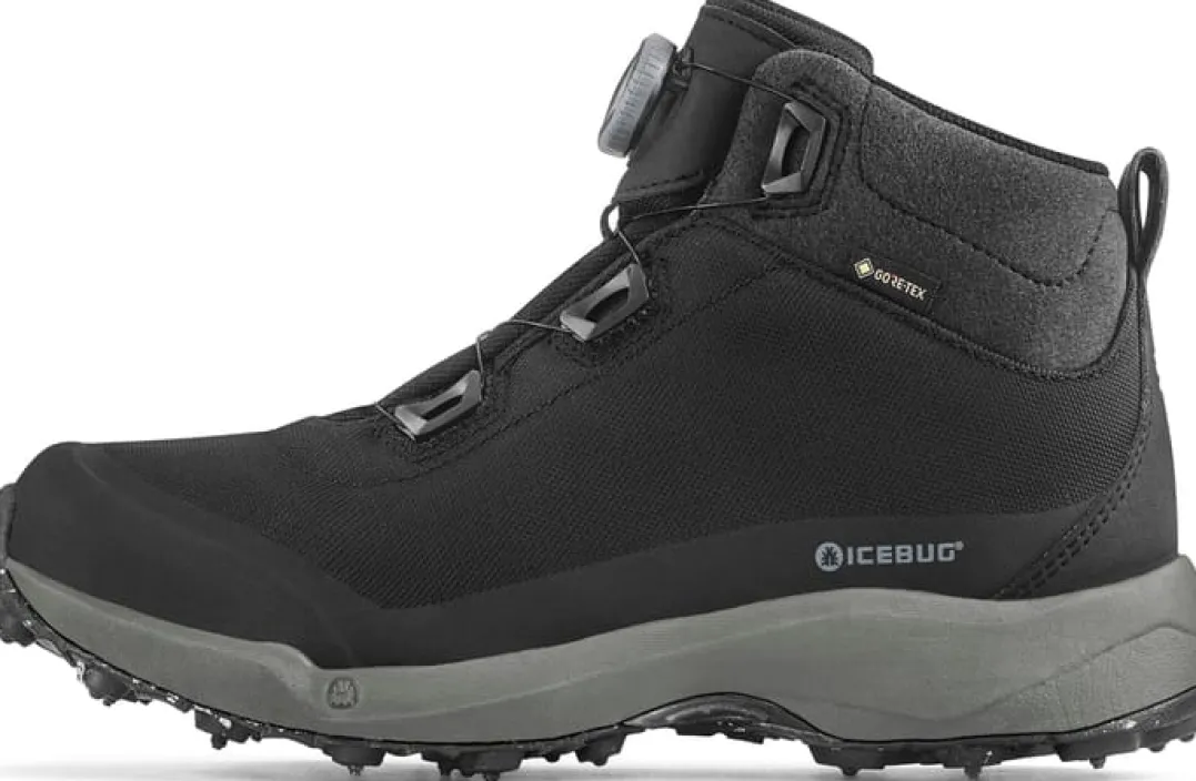 Icebug Women's Stavre BUGrip GORE-TEX Black/Granite