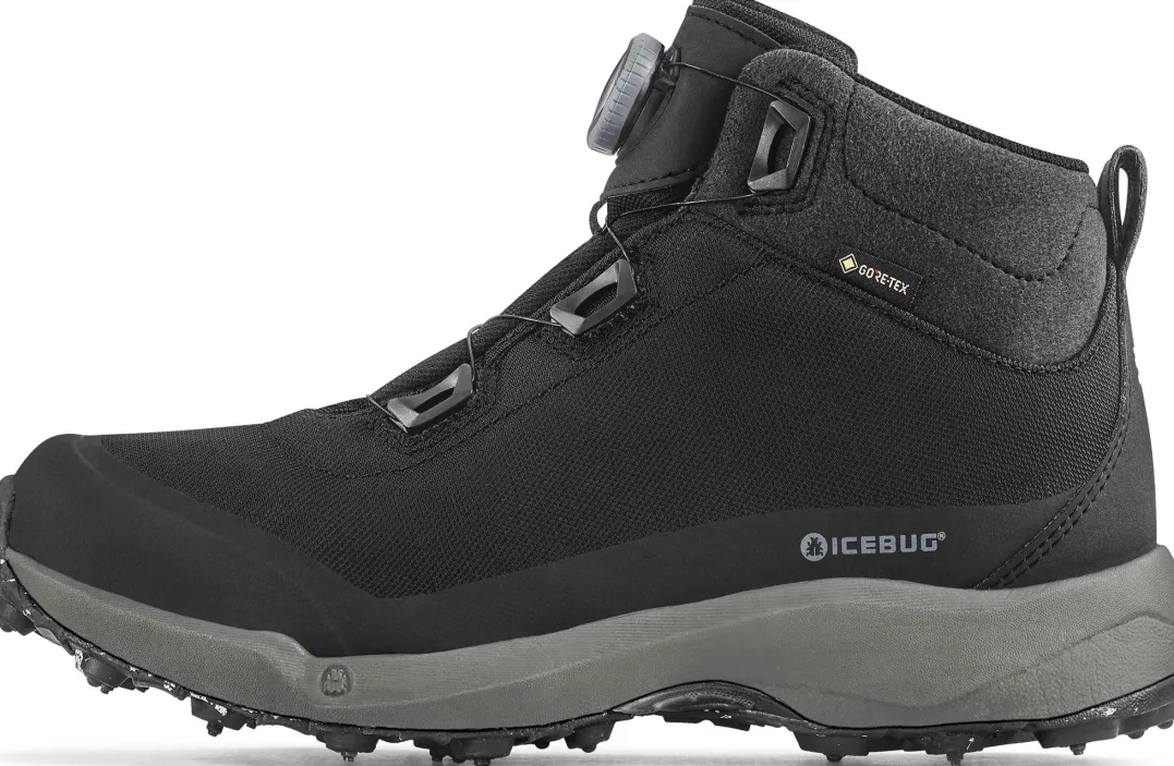 Icebug Women's Stavre BUGrip GORE-TEX Black/Granite