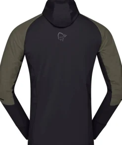 .ic{margin-bottom:16px}Norrøna Men's Senja Alpha90 Zip Hood Olive Night