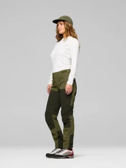 .ic{margin-bottom:16px}Norrøna Women's Femund Cotton Flex1 Light Pants Olive Night/Rosin