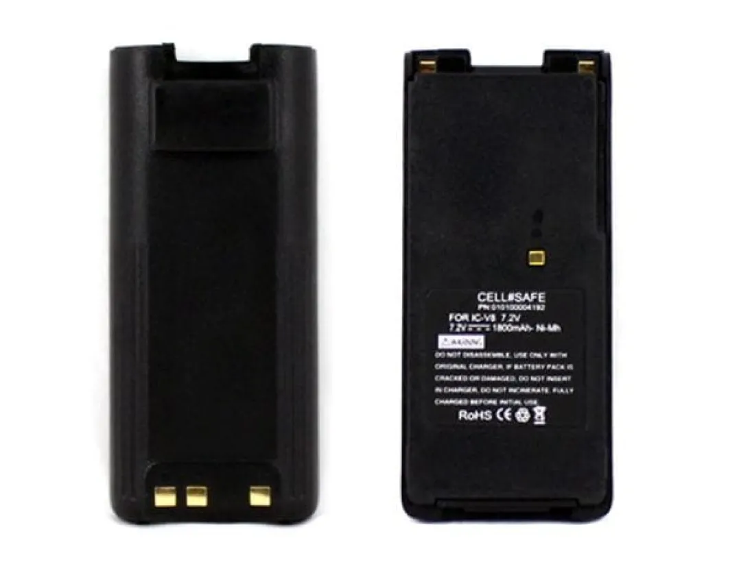Icom Bp-210n Batteri Ni-Mh 1650 Mah Black