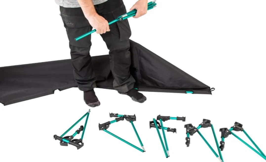 iFish Camping Bed Nomad Black