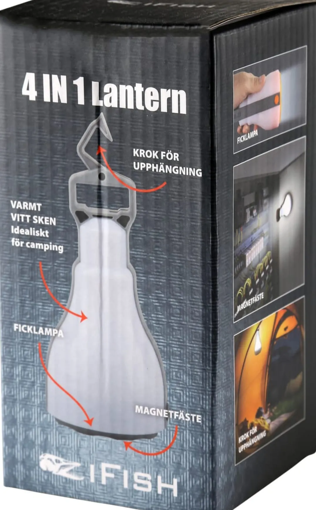 iFish Cob 4-In-1 Lanterna White