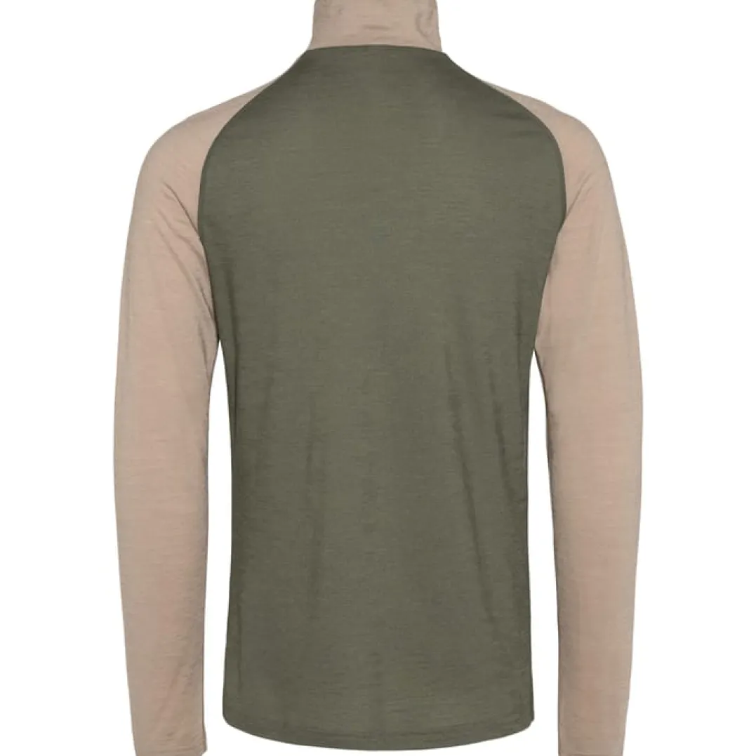 .i2{margin-bottom:16px}Bula Men's Retro Merino Wool Halfzip Sweater Dolive