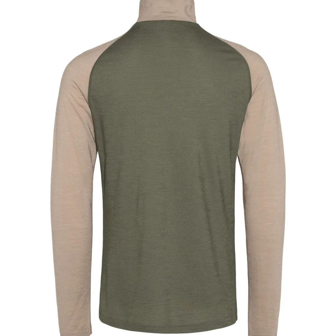 .i2{margin-bottom:16px}Bula Men's Retro Merino Wool Halfzip Sweater Dolive