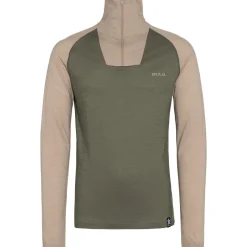.i2{margin-bottom:16px}Bula Men's Retro Merino Wool Halfzip Sweater Dolive
